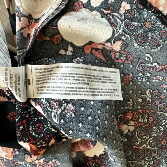 Abercrombie & Fitch long sleeve v-neck flare dress size XSmall, new without tags - Picture 10 of 12